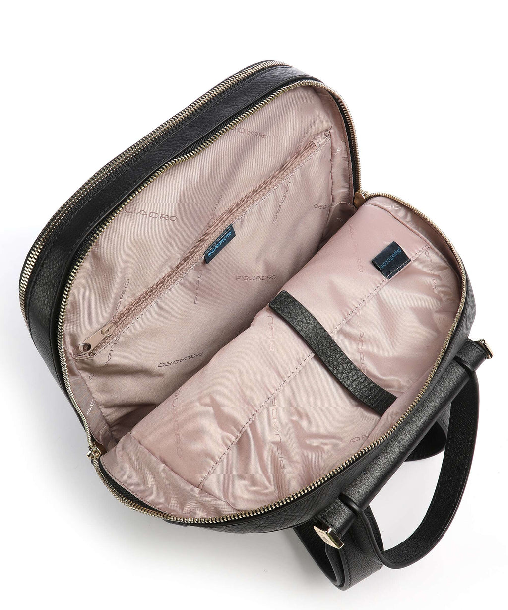 Piquadro Circle RFID Backpack black