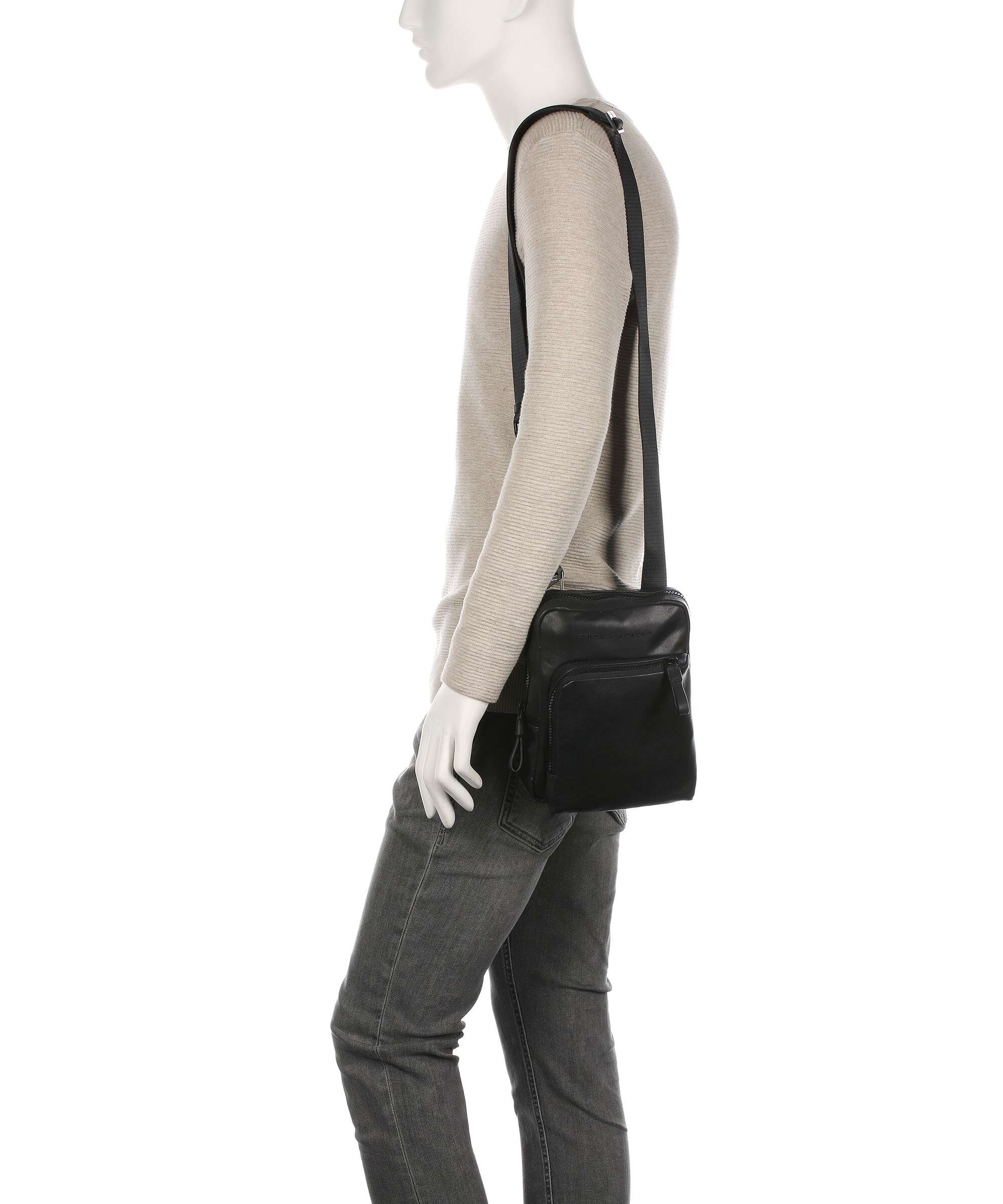 Piquadro Harper Crossbody bag black