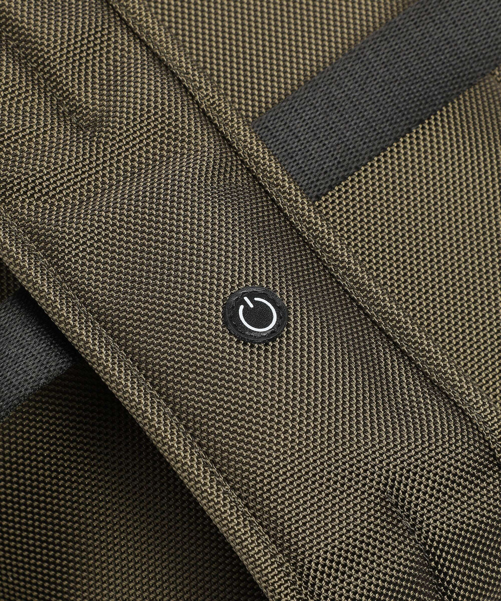 Piquadro Brief 2 Sling bag military green/black