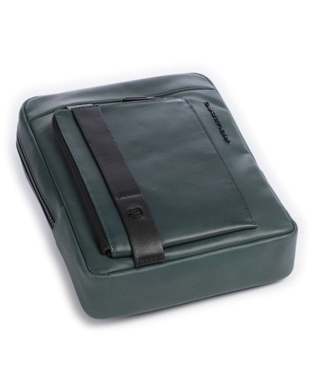 Piquadro David Crossbody bag verde