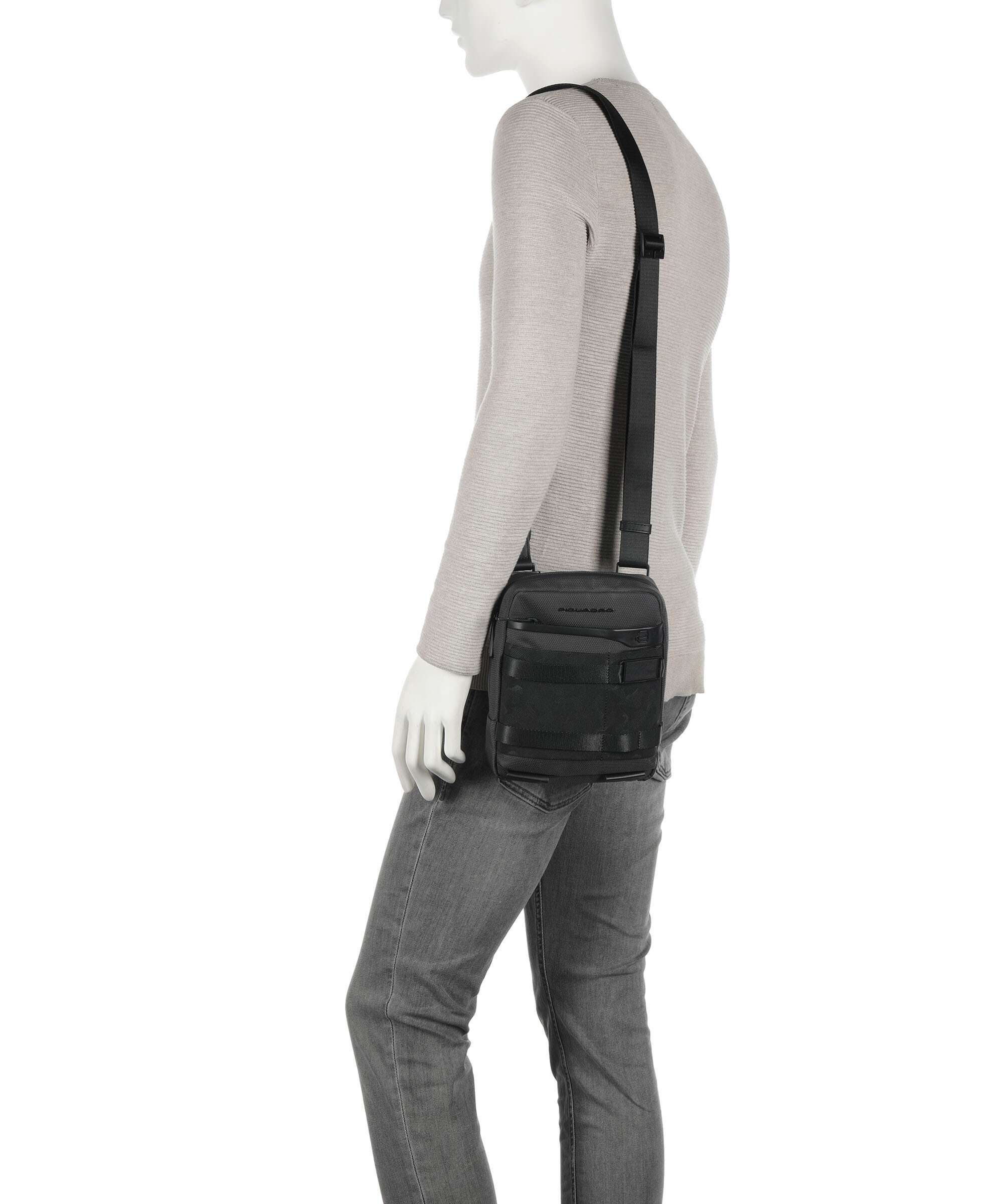 Piquadro FX Crossbody bag nero