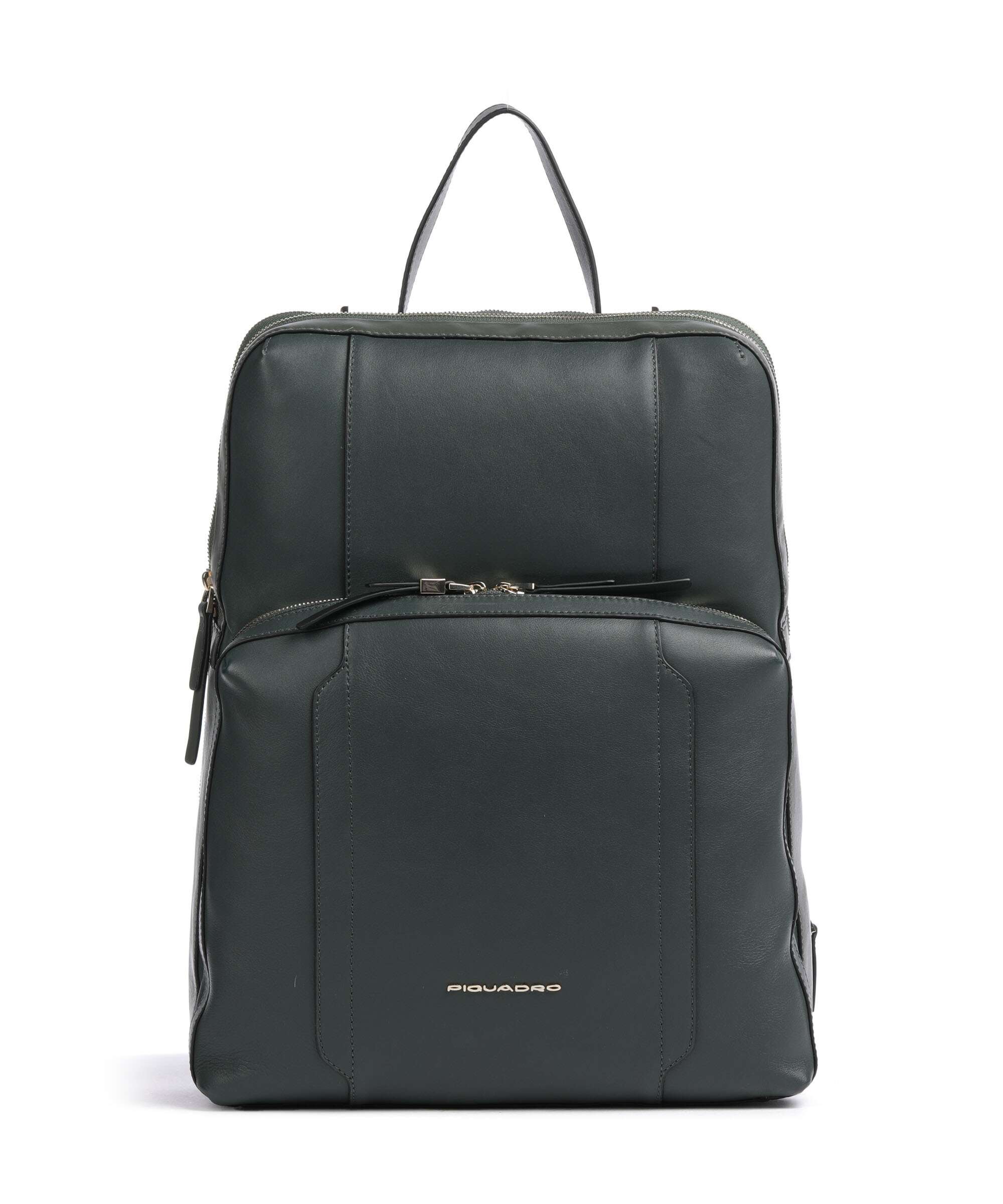 Piquadro Circle Laptop backpack verde bosco/verde oliva