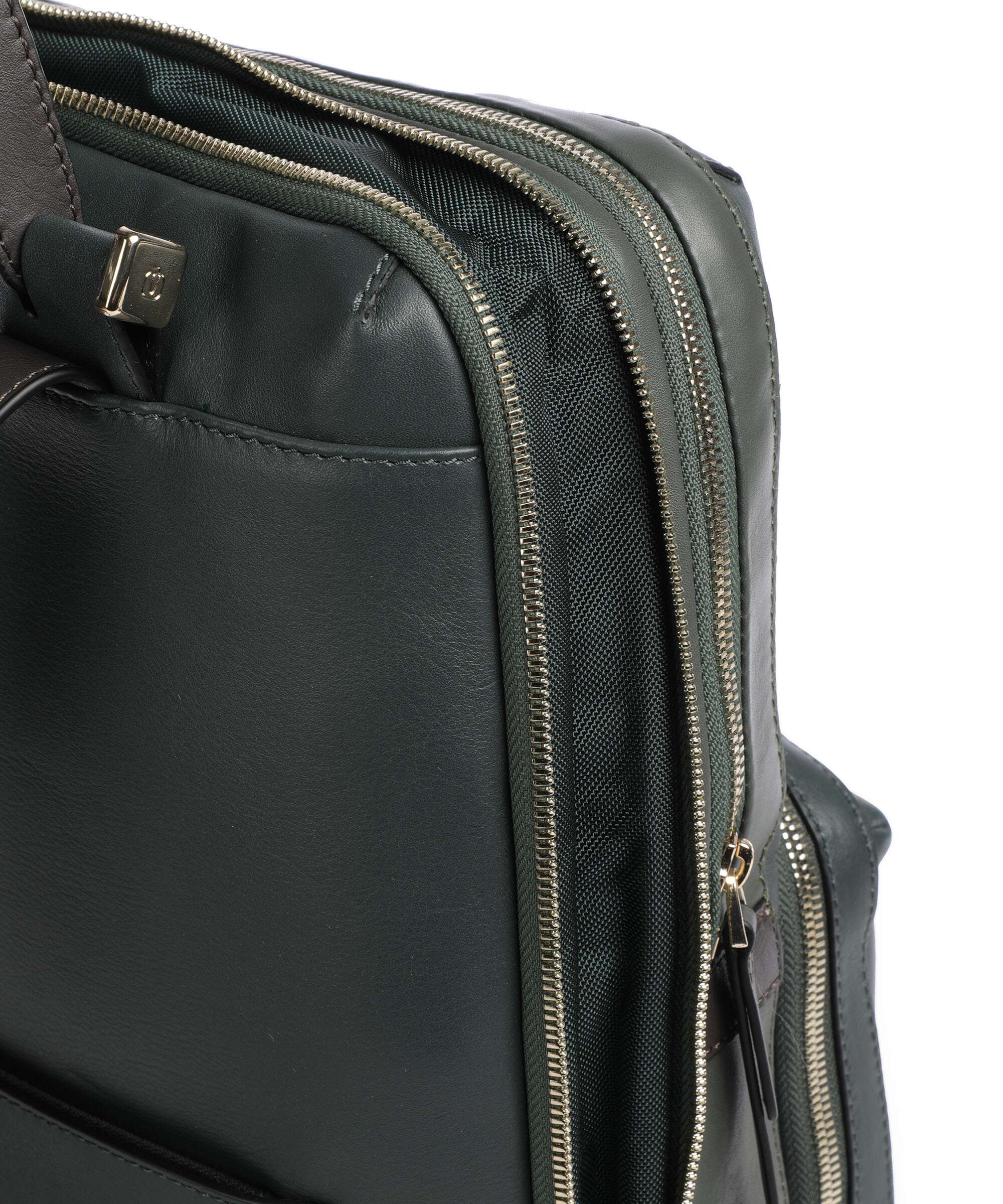 Piquadro Circle Laptop backpack verde bosco/verde oliva