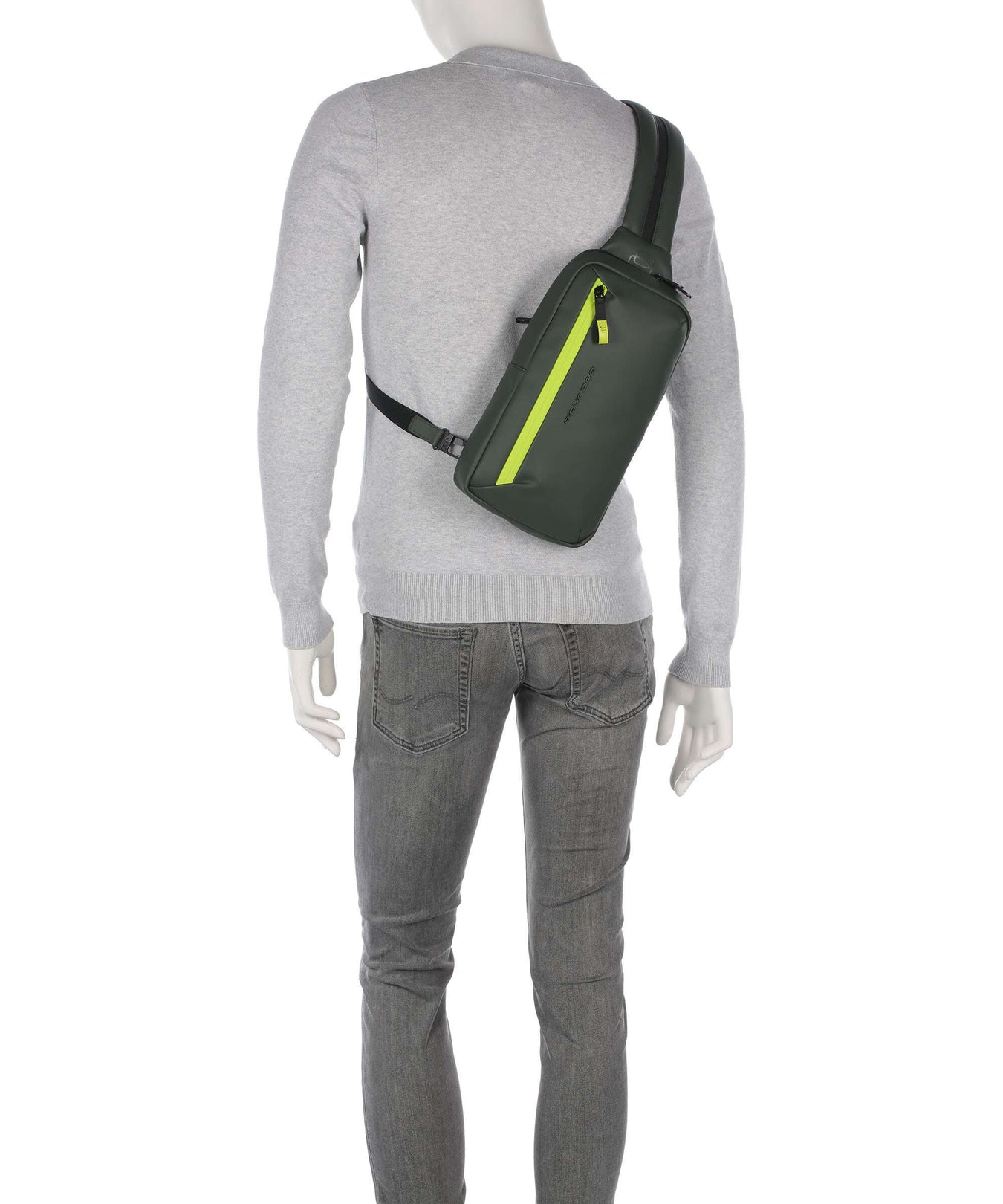 Piquadro C2OW Sling bag verde