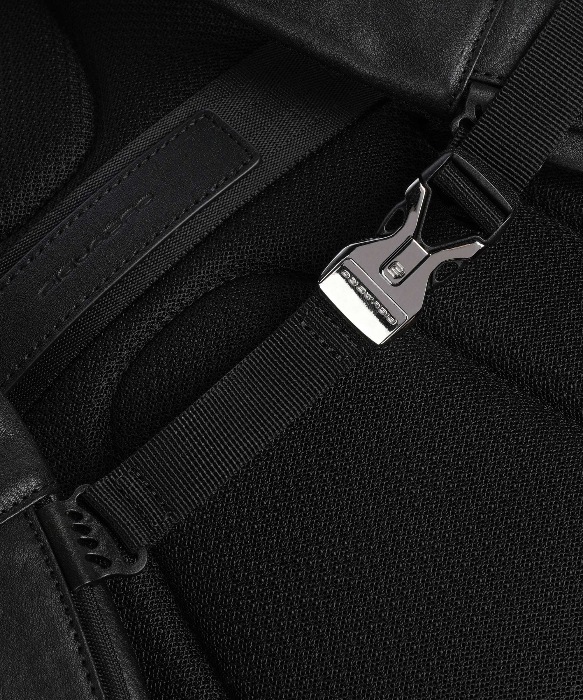 Piquadro Black Square Backpack nero