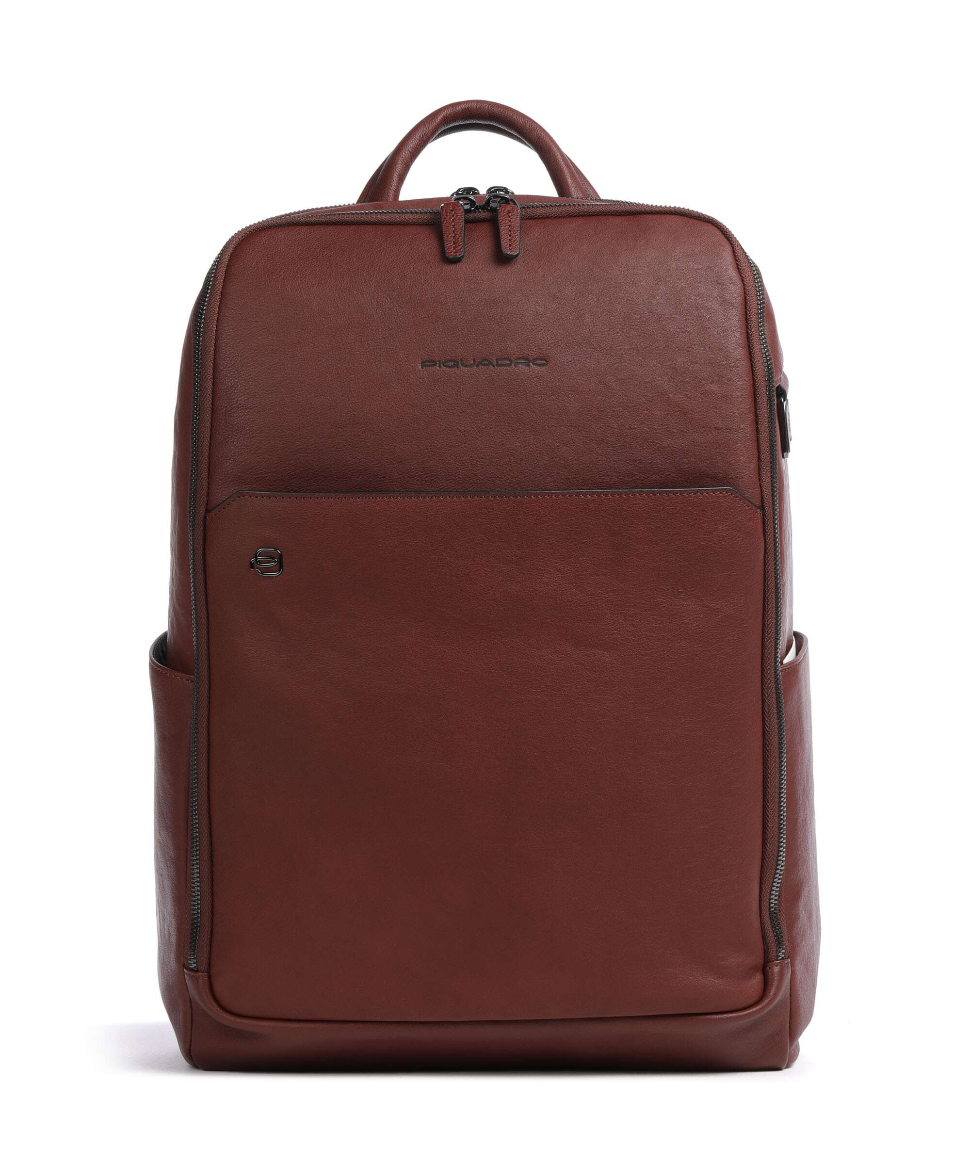 Piquadro Black Square Backpack tabacco