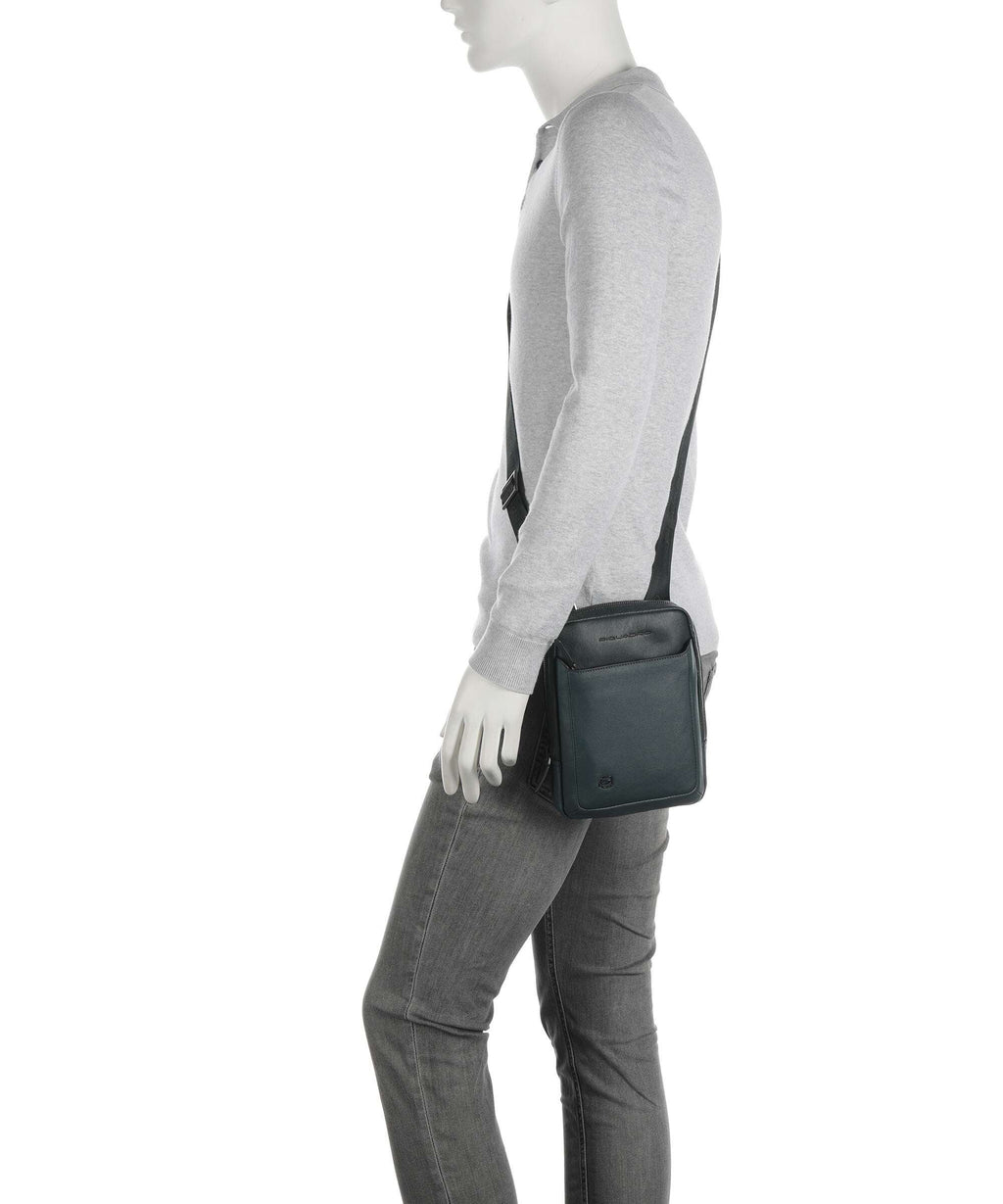 Piquadro Black Square Crossbody bag verde bosco/verde oliva