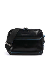 Piquadro Blue Square Crossbody bag nero