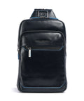 Piquadro Blue Square Sling bag blu notte