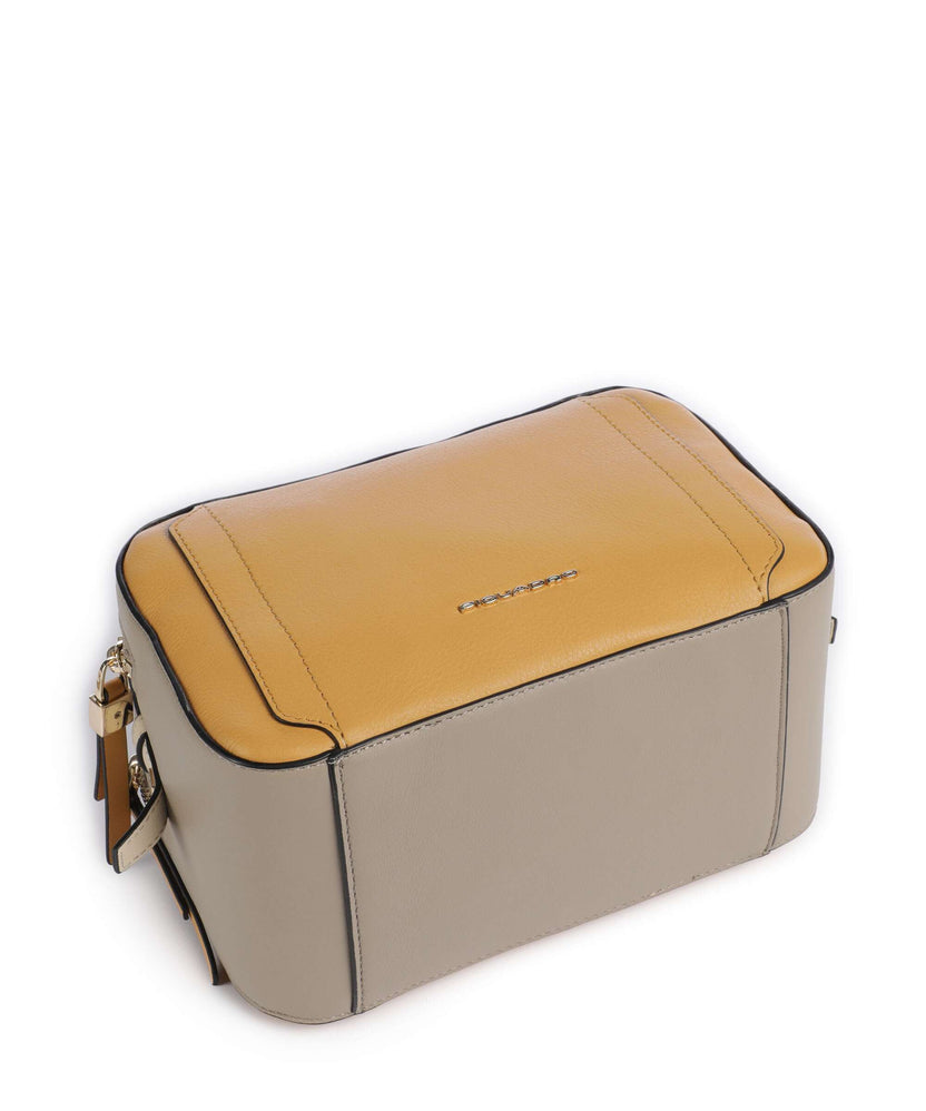 Piquadro W92 Crossbody bag yellow/beige