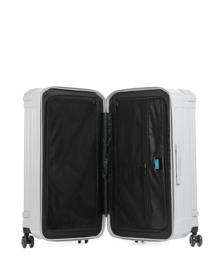 Piquadro POP Spinner (4 wheels) white