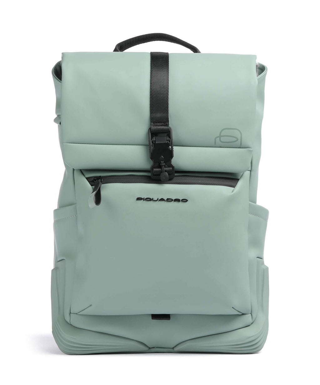 Piquadro Corner Special Backpack sage green