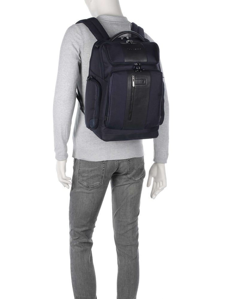 Piquadro Brief 2 Laptop backpack blue