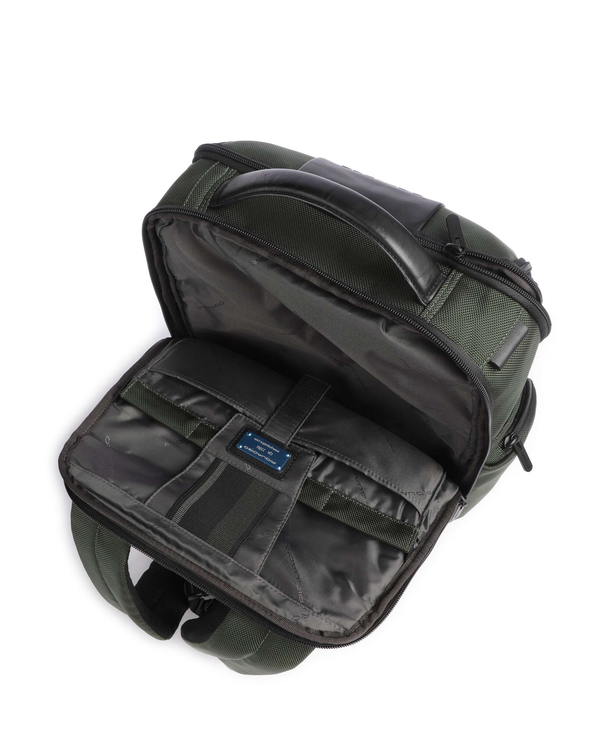 Piquadro Brief 2 Laptop backpack green