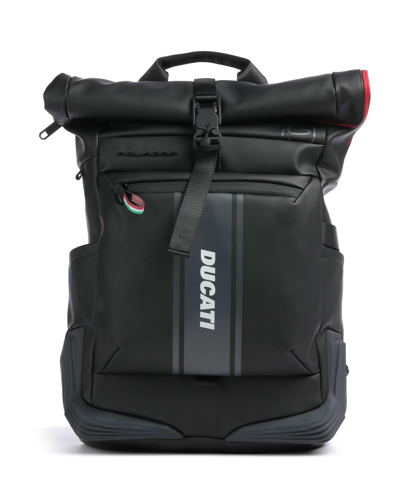 Piquadro Corner Special Ducati Rolltop backpack black