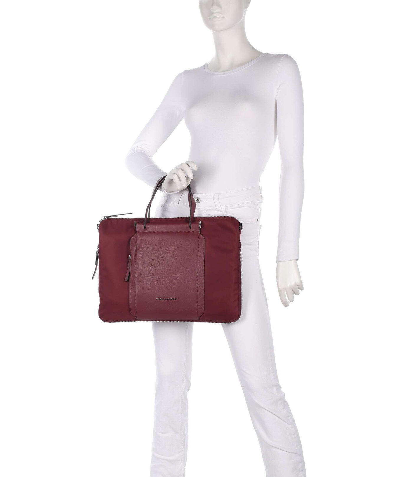Piquadro W92T Briefcase borgogna