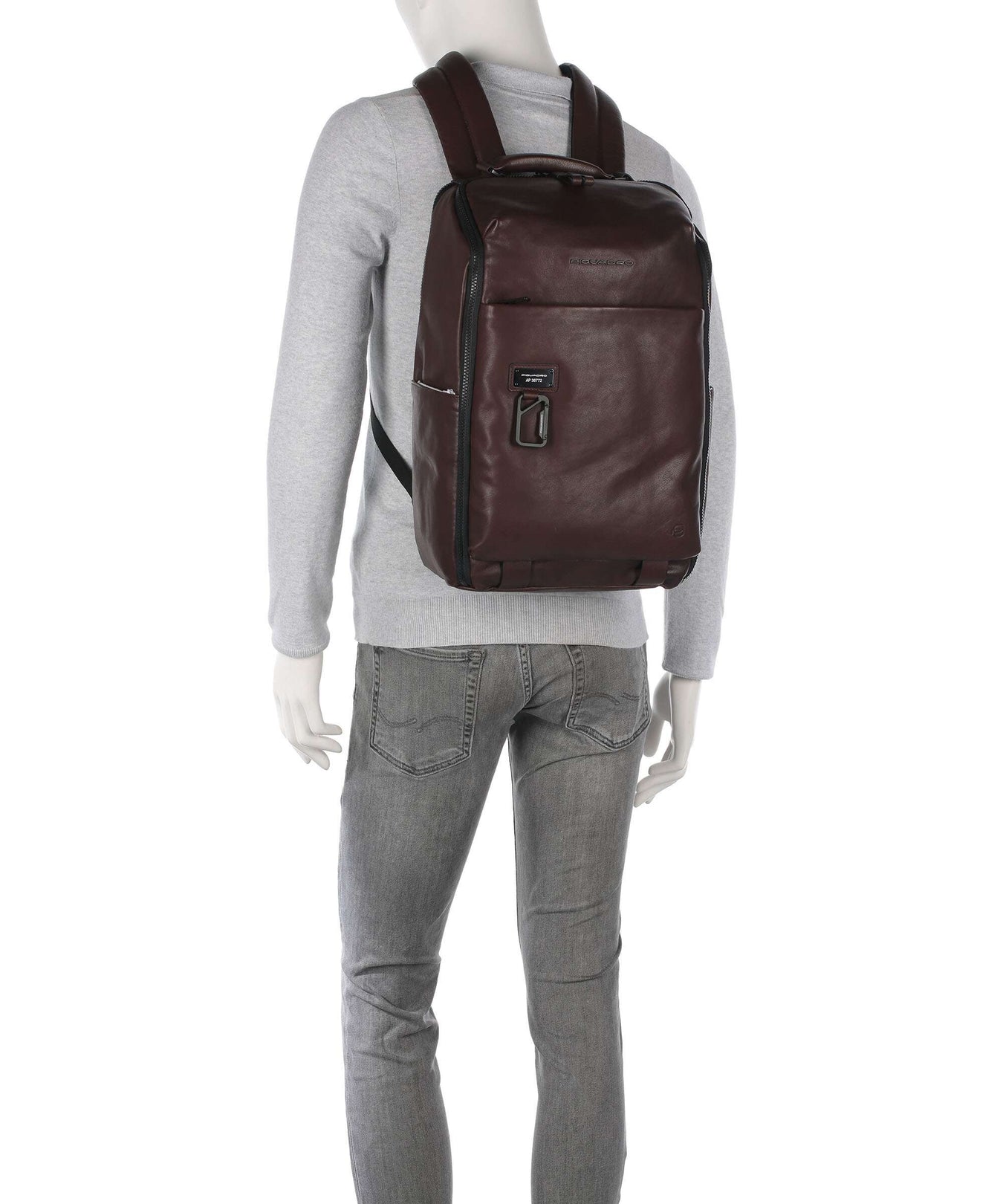 Piquadro Harper Travel backpack testa di moro