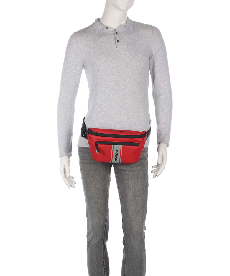 Piquadro Ducati C2OWD Fanny pack rosso