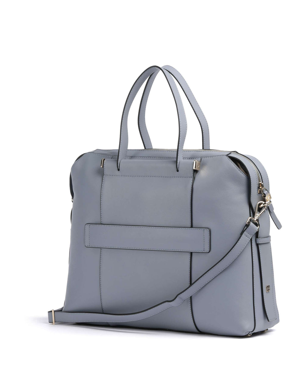 Piquadro Circle Briefcase light blue