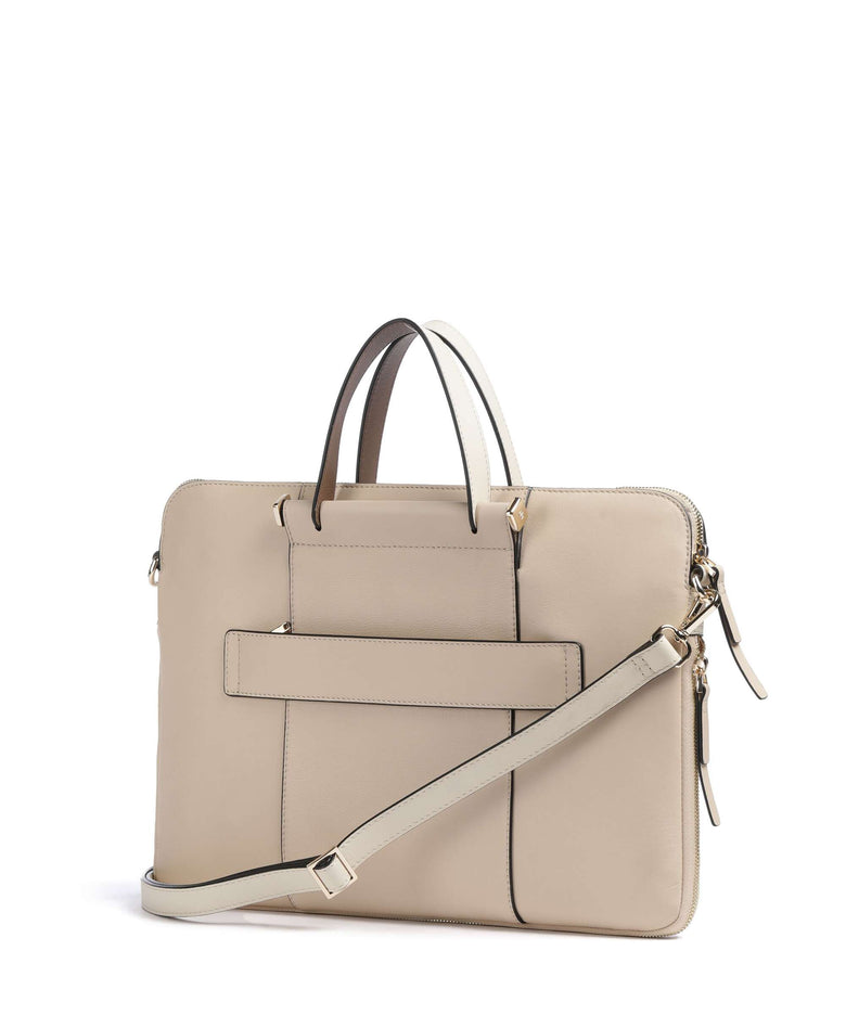 Piquadro Circle Briefcase beige/cuoio