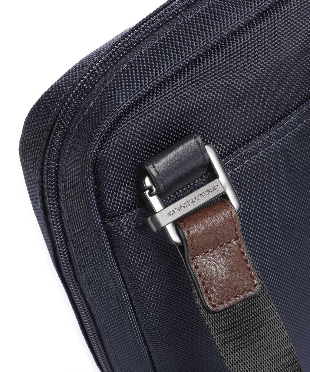 Piquadro Brief 2 Crossbody bag blue/cognac