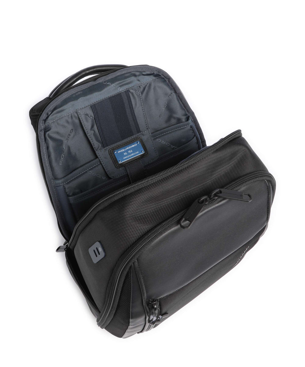 Piquadro Lyss Ryanair Travel backpack black