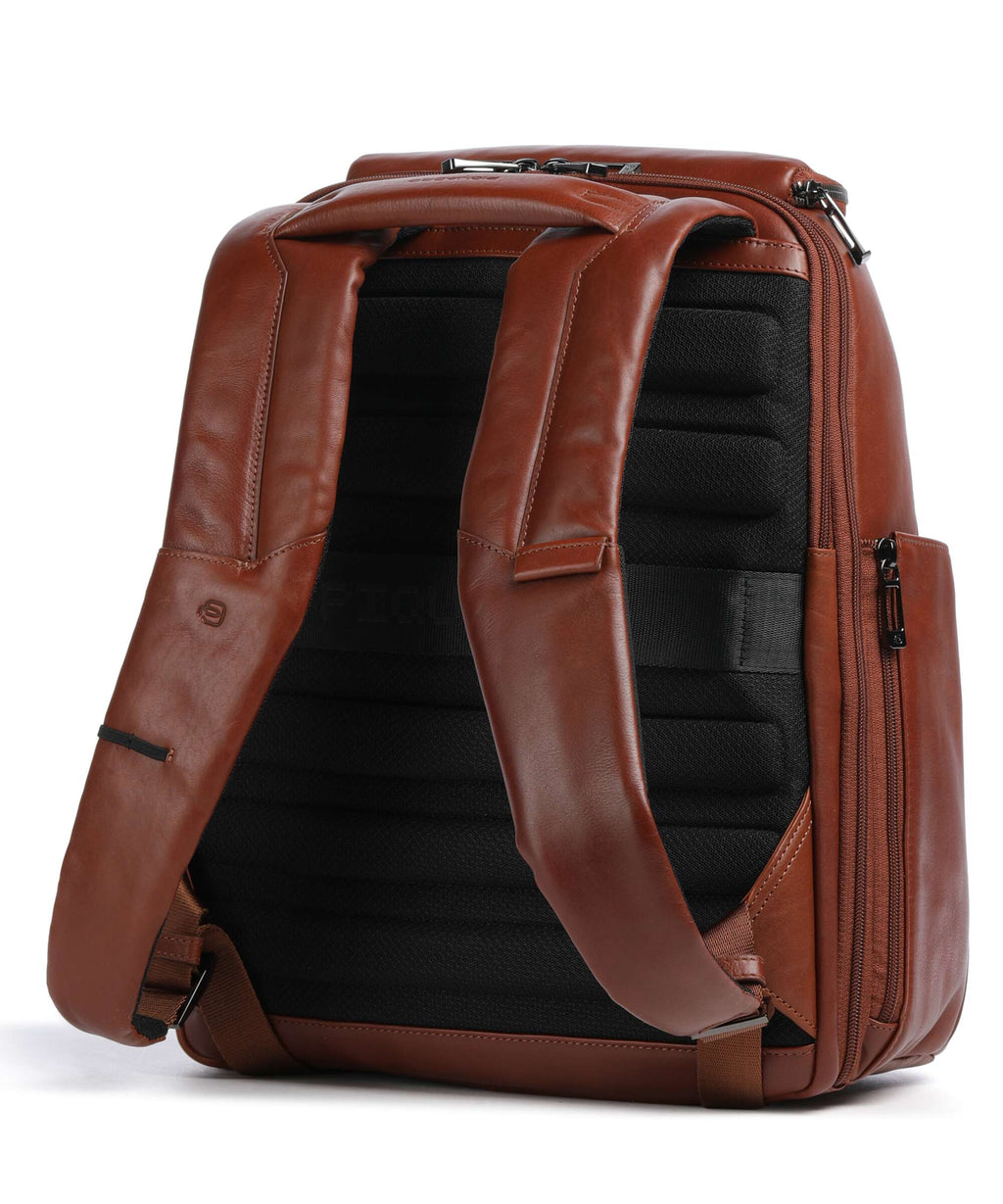 Piquadro Victor 20 Laptop backpack tan