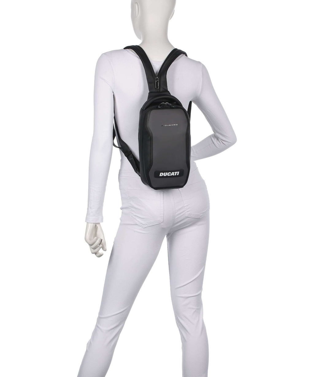 Piquadro Ducati C2OWD 4 Sling bag black