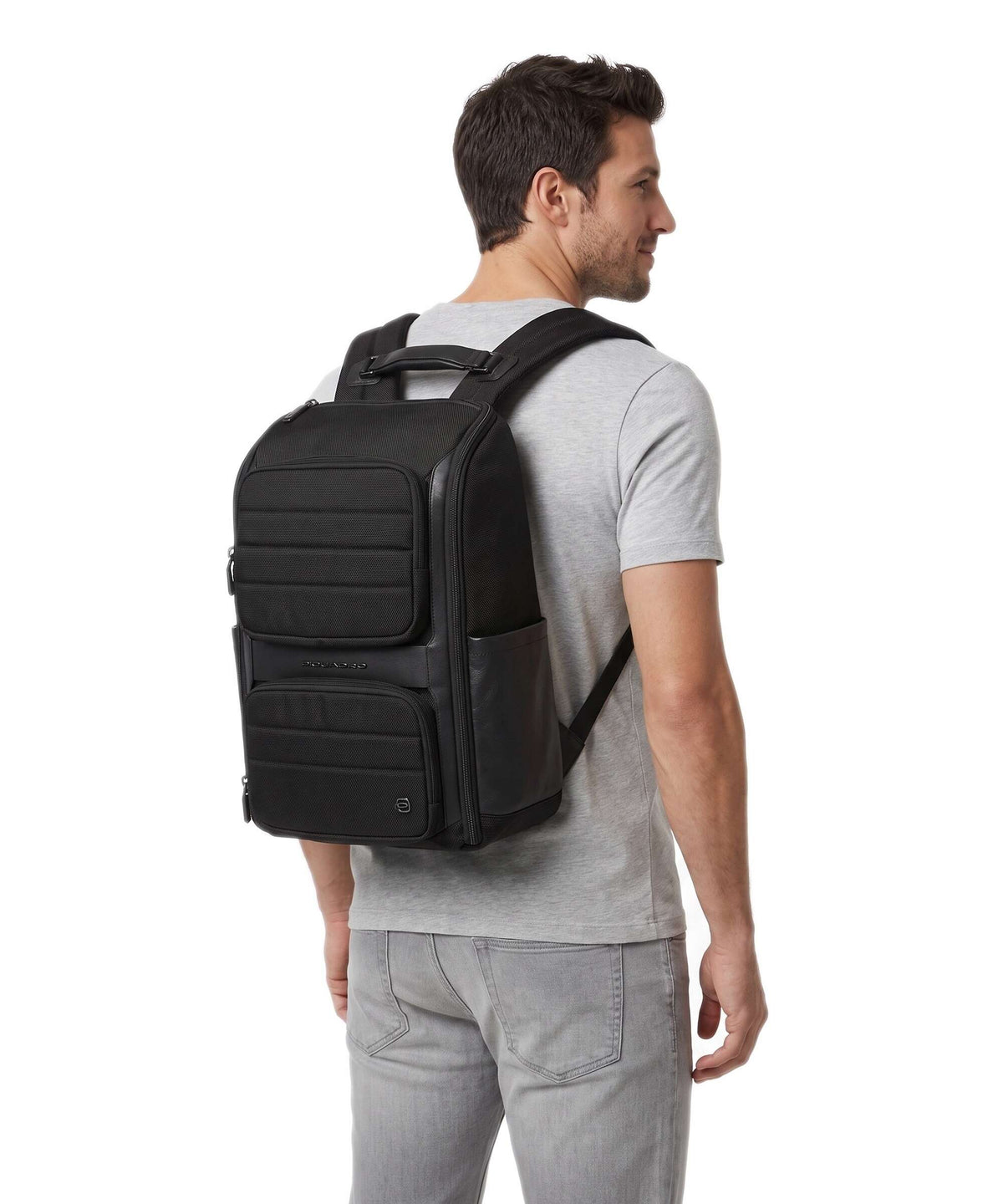 Piquadro Oberon 18 Laptop backpack black