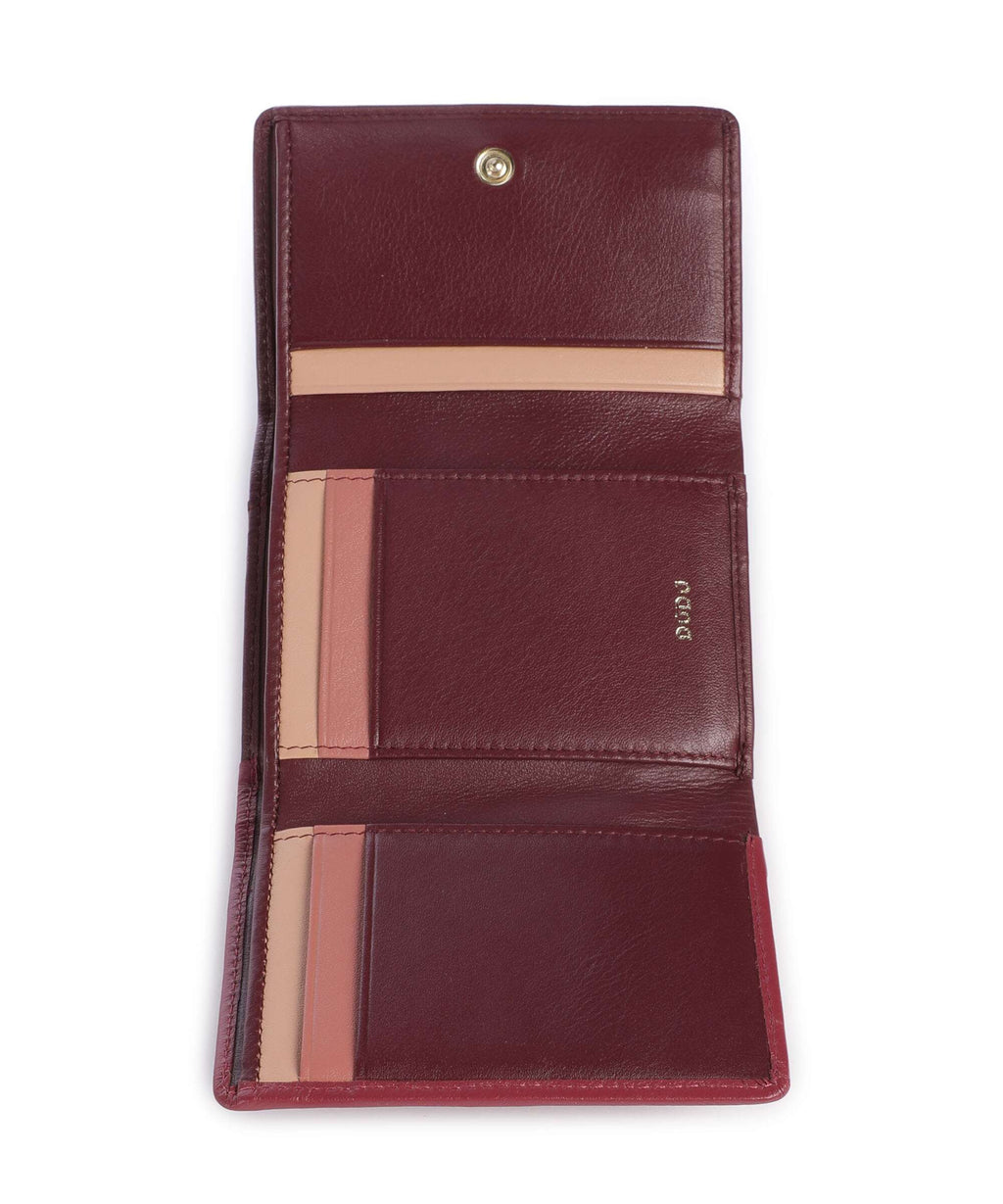 DuDu Bags Corsica RFID Wallet burgundy