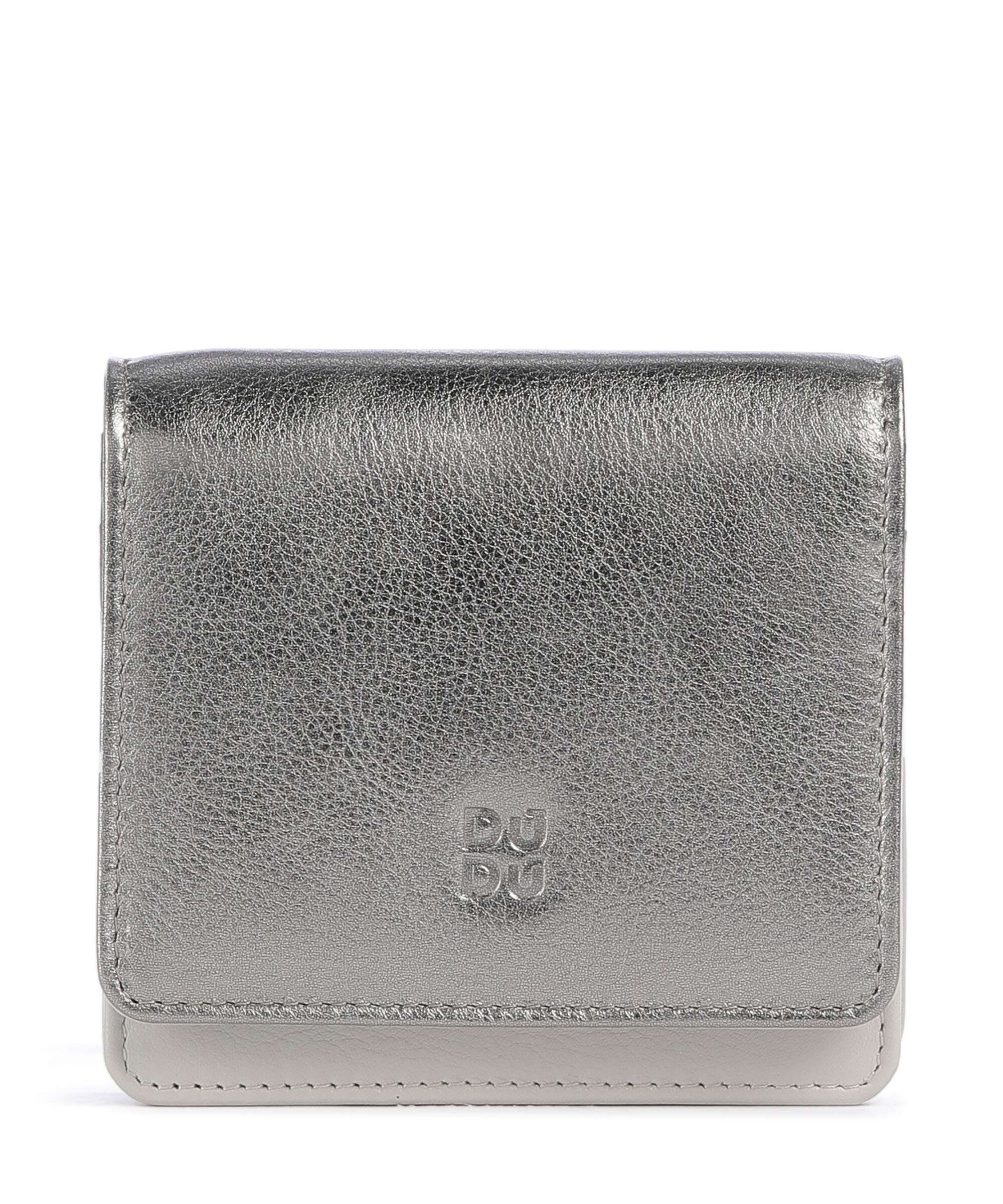 DuDu Bags Flores RFID Wallet dark silver
