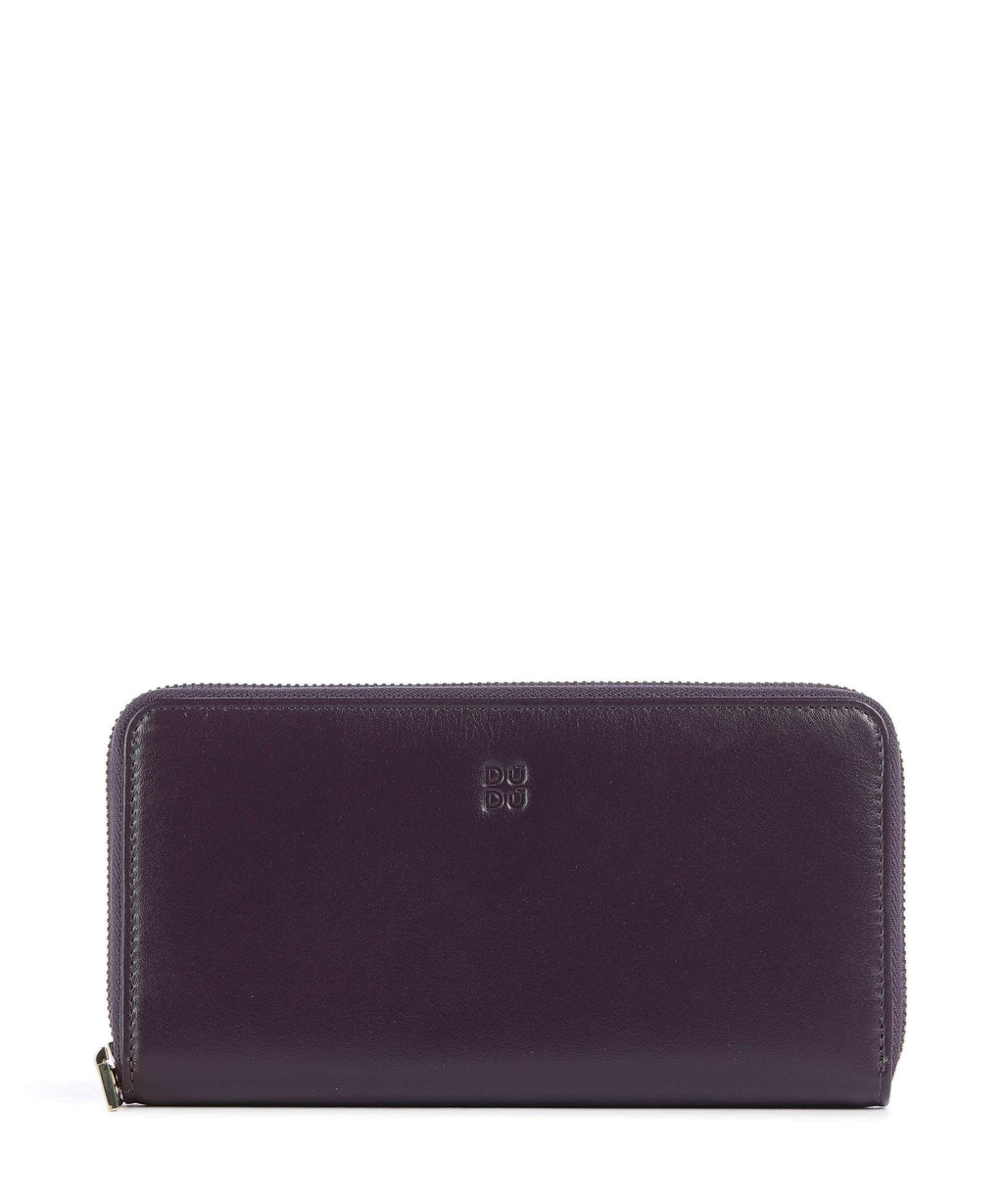 DuDu Bags Mauritius RFID Wallet deep purple