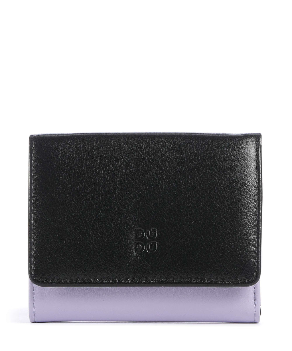 DuDu Bags Corsica RFID Wallet black lavender