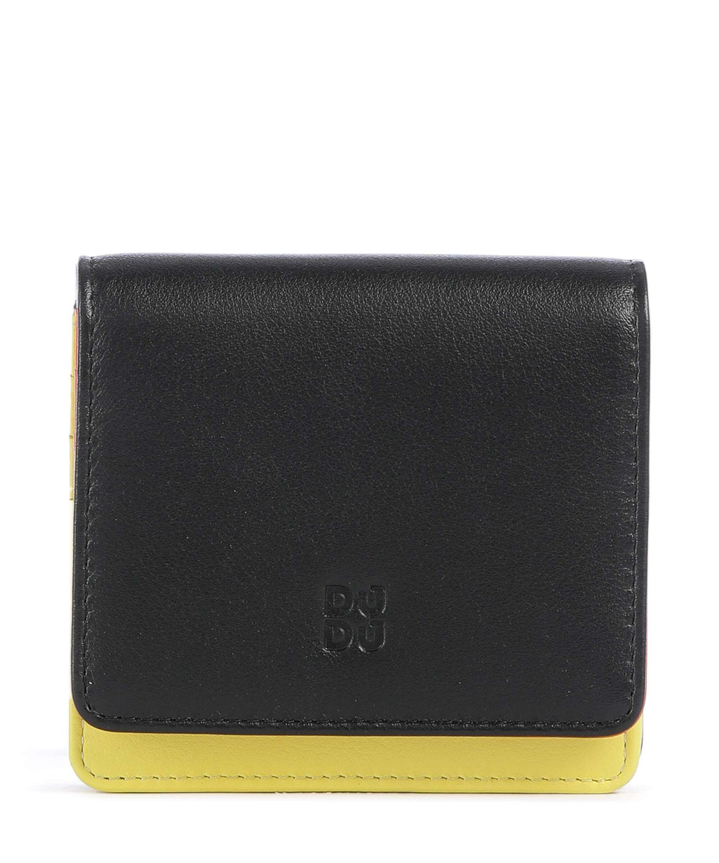 DuDu Bags Flores RFID Wallet black pop
