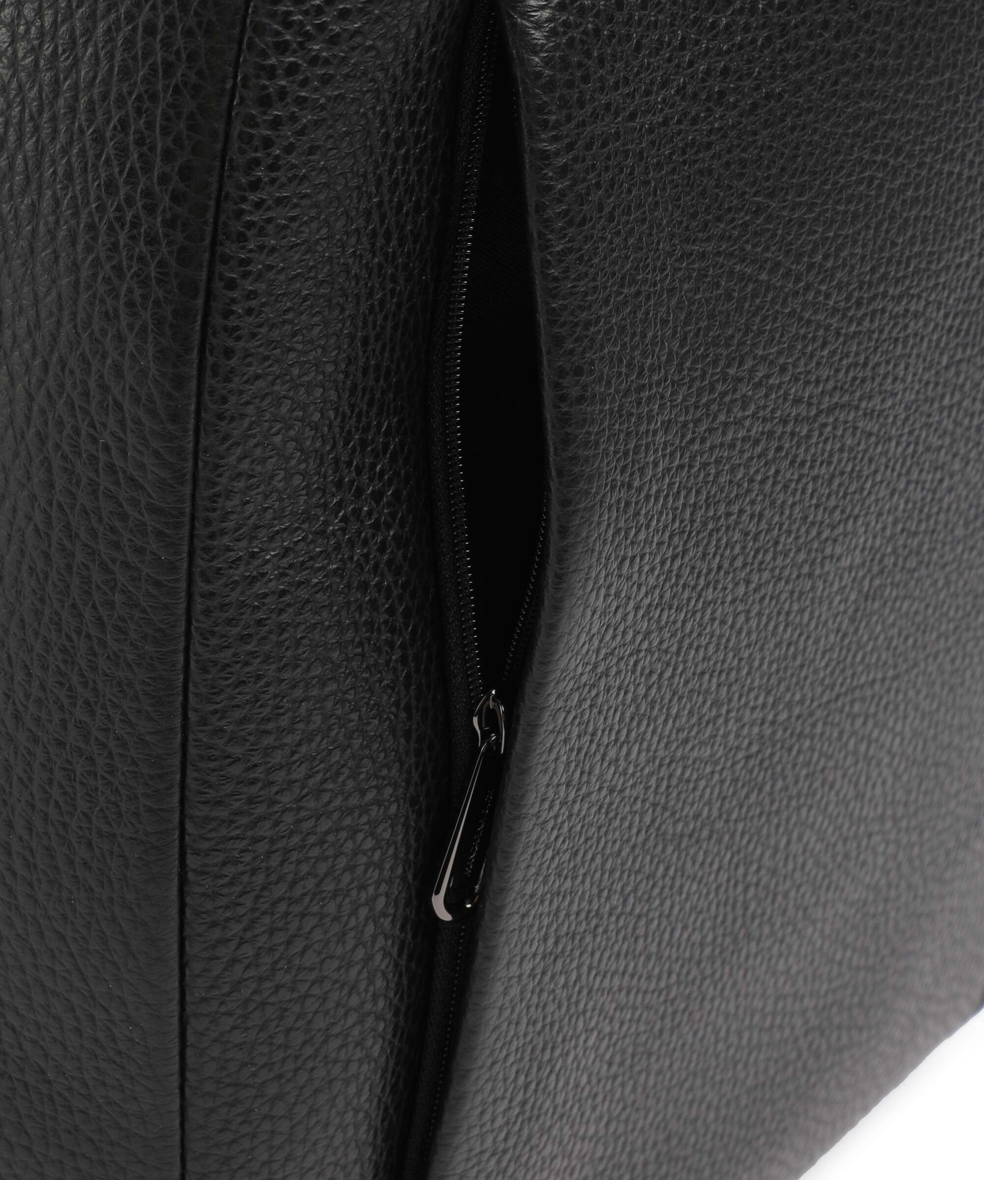 Mandarina Duck Mellow Leather Backpack nero