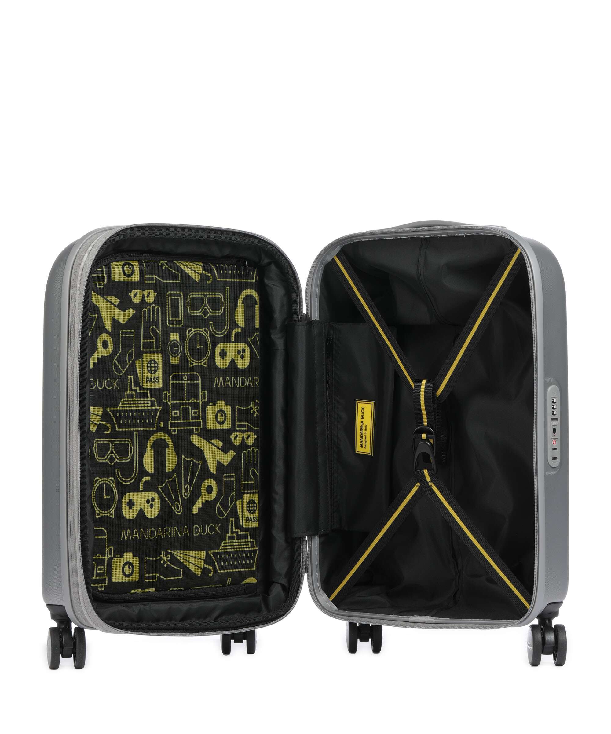 Mandarina Duck Logoduck+ Spinner (4 wheels) silver