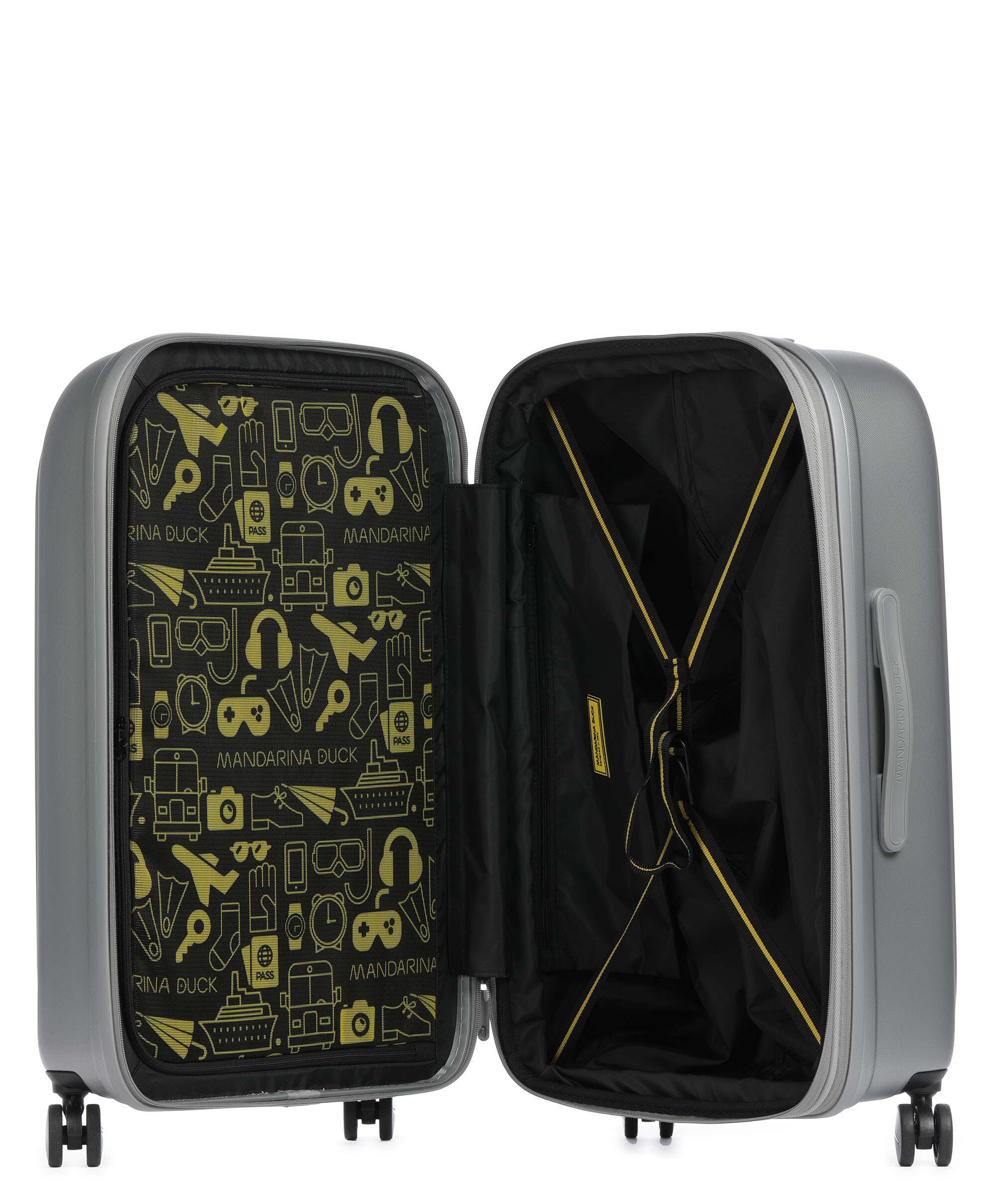 Mandarina Duck Logoduck+ Spinner (4 wheels) silver