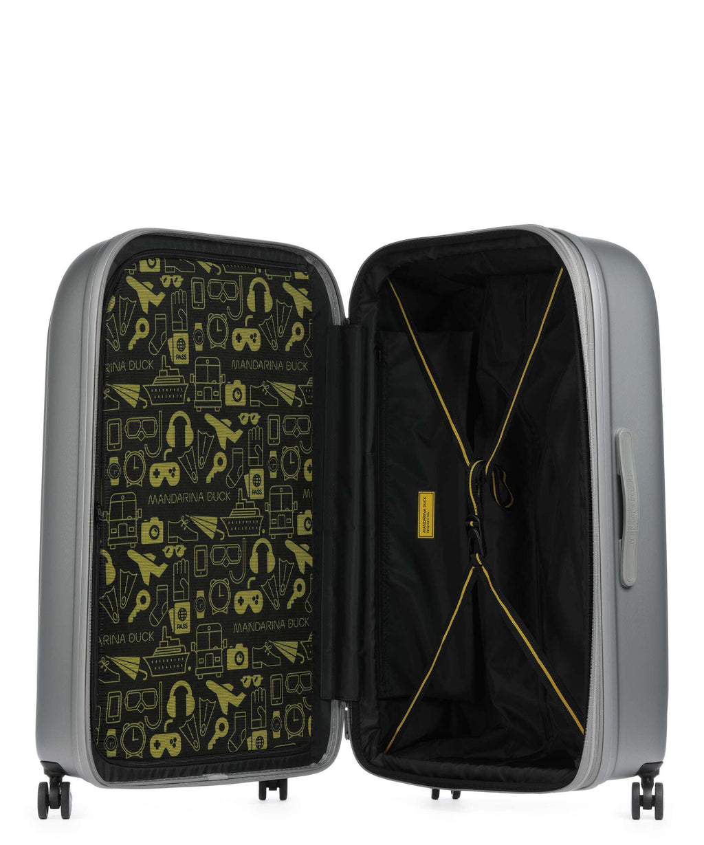 Mandarina Duck Logoduck+ Spinner (4 wheels) silver