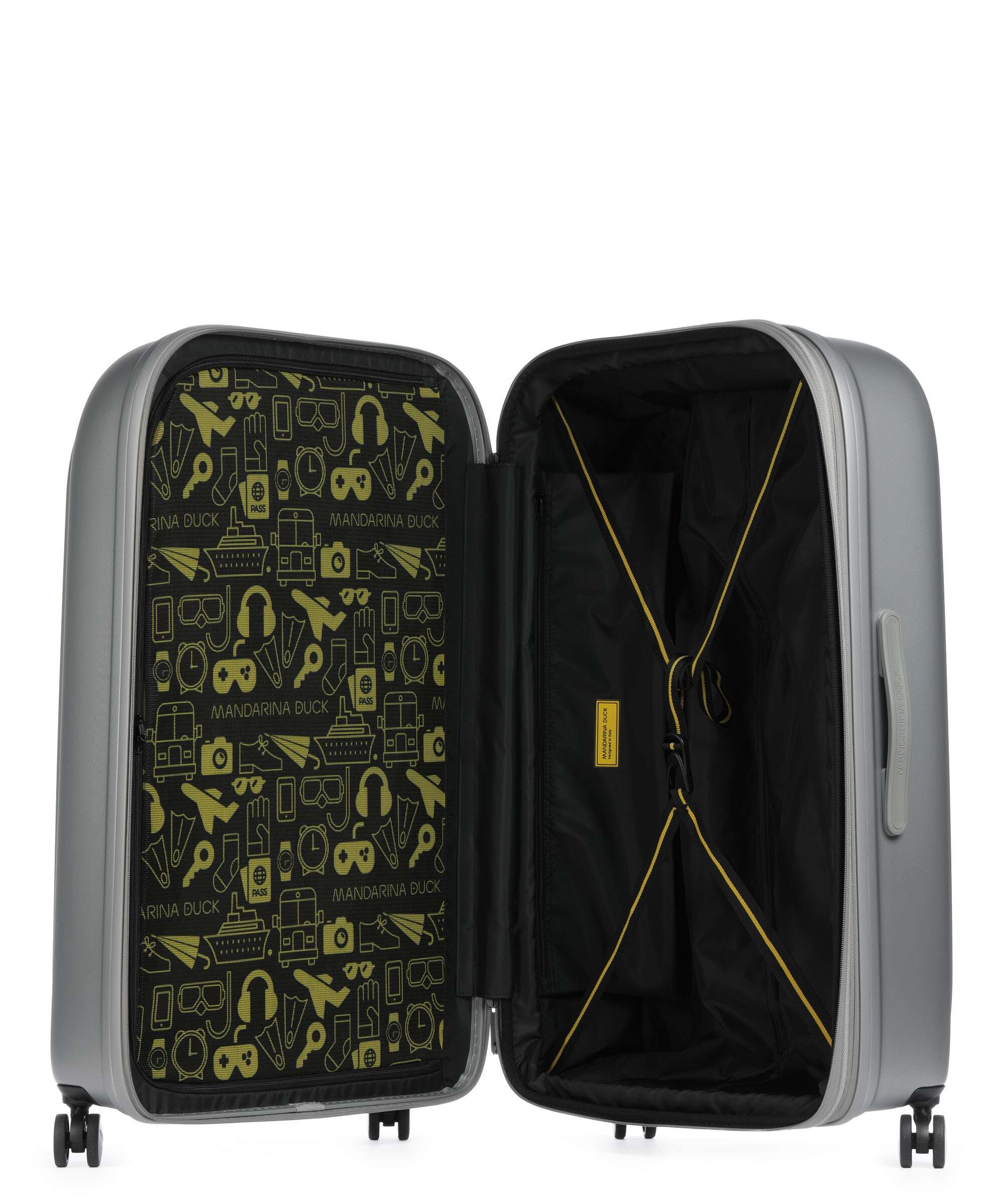 Mandarina Duck Logoduck+ Spinner (4 wheels) silver