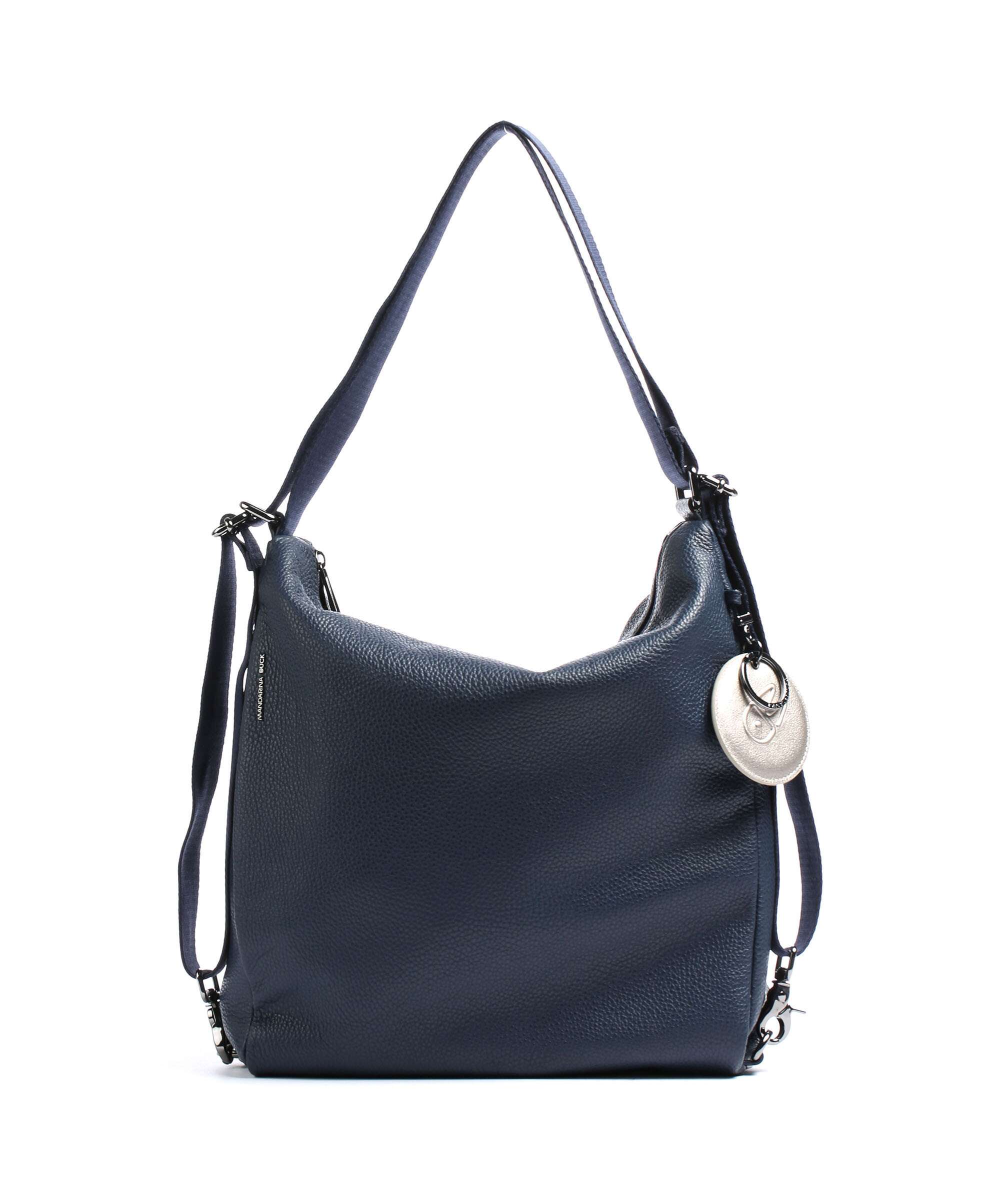 Mandarina Duck Mellow Leather Backpack bag dress blue