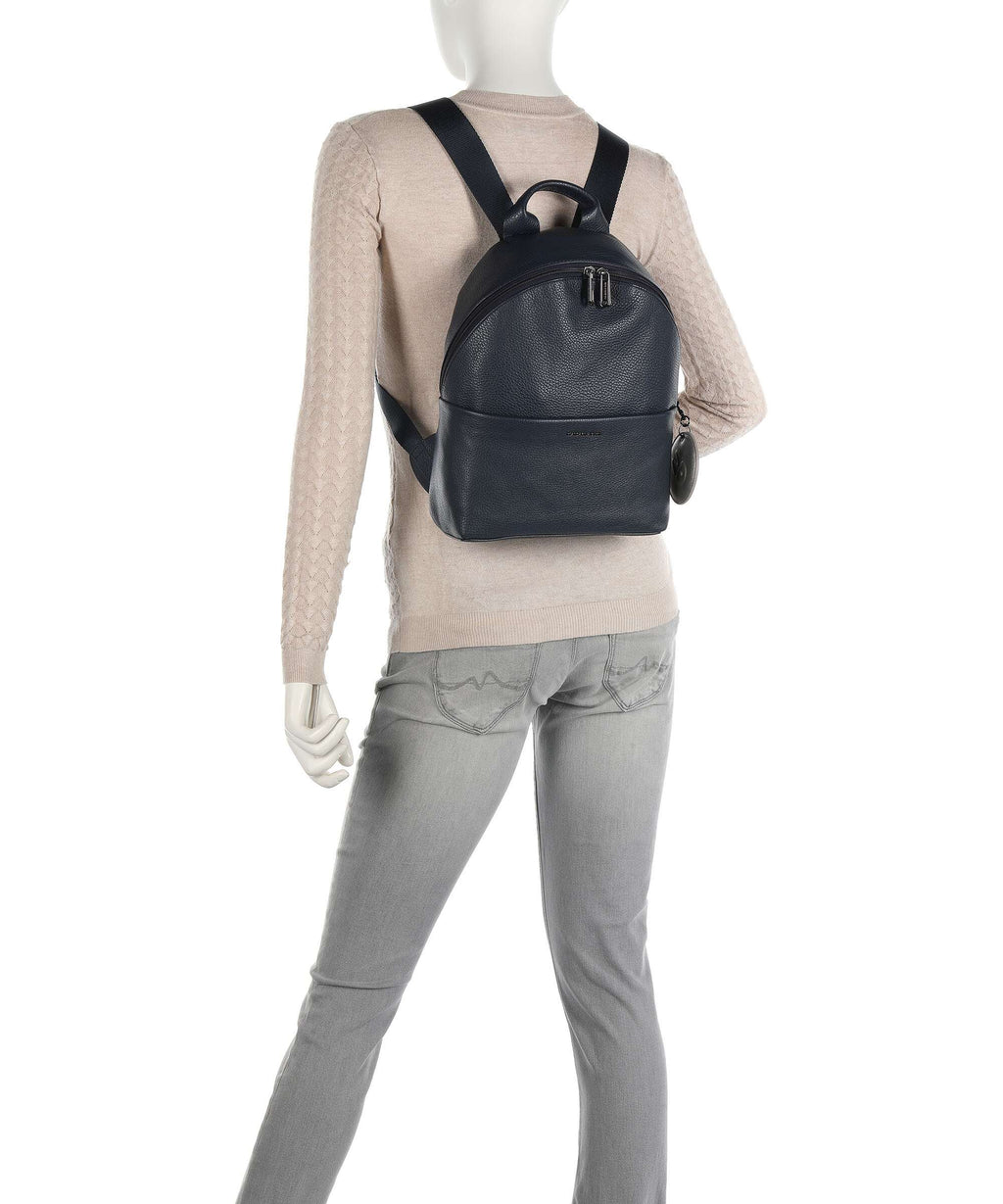 Mandarina Duck Mellow Leather Backpack dress blue