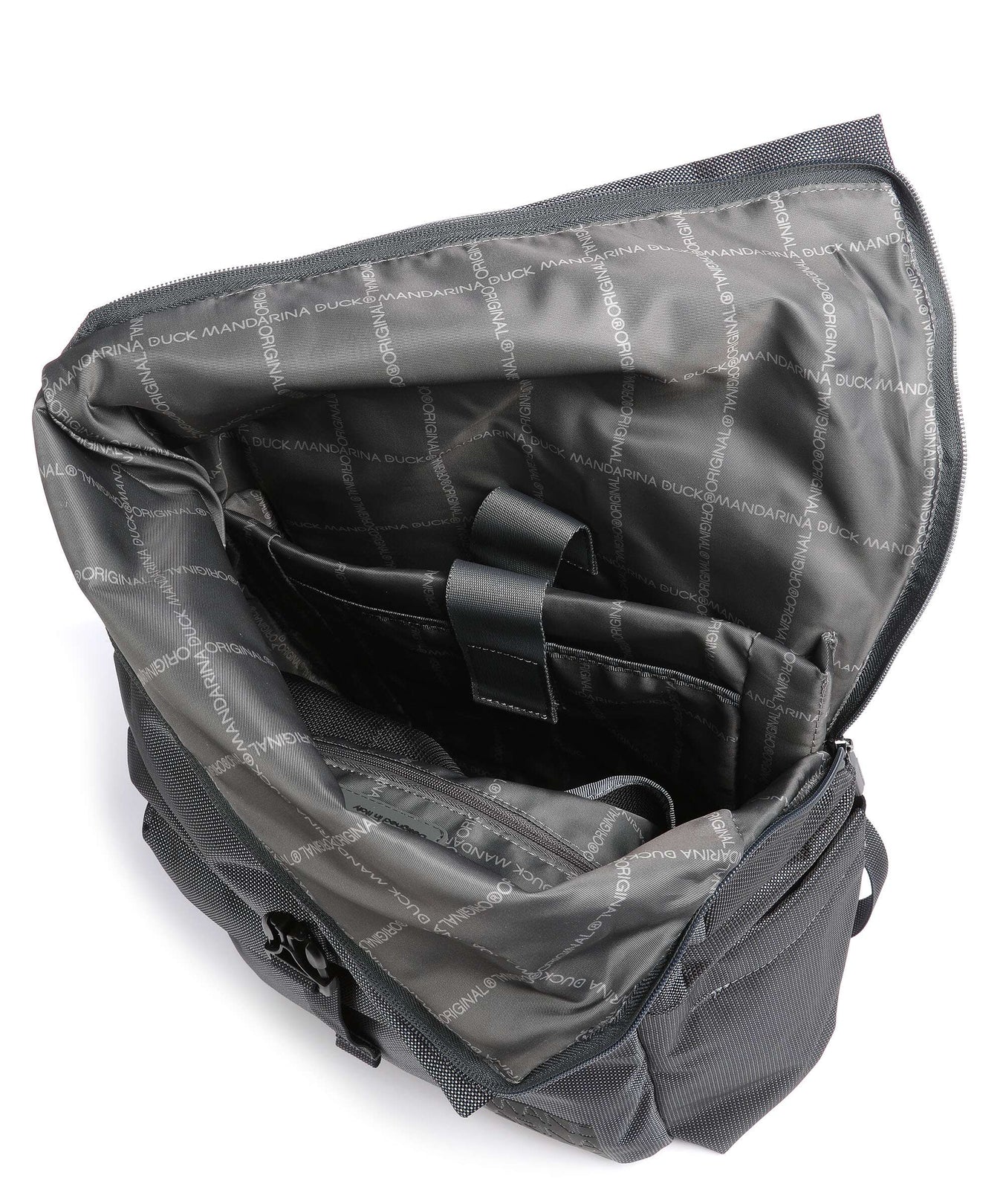 Mandarina Duck District Rolltop backpack steel