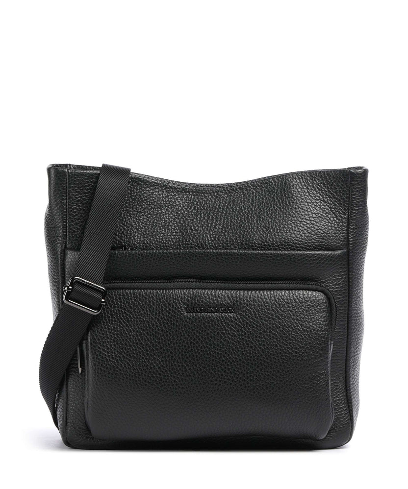 Mandarina Duck Mellow Leather Crossbody bag nero