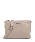 Mandarina Duck Mellow Leather Crossbody bag warm taupe