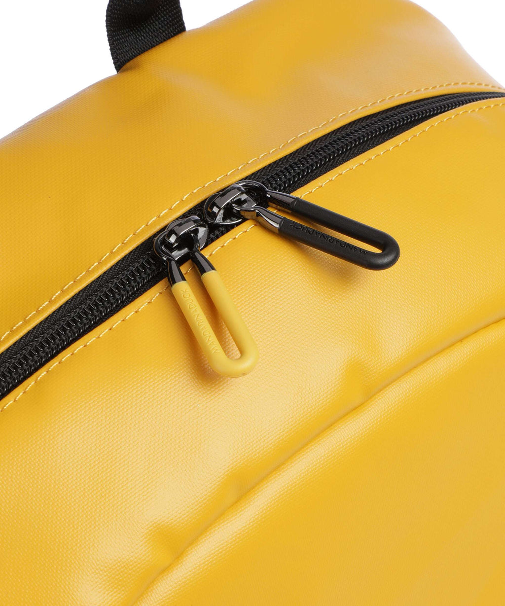 Mandarina Duck Eco Coated Laptop backpack duck yellow