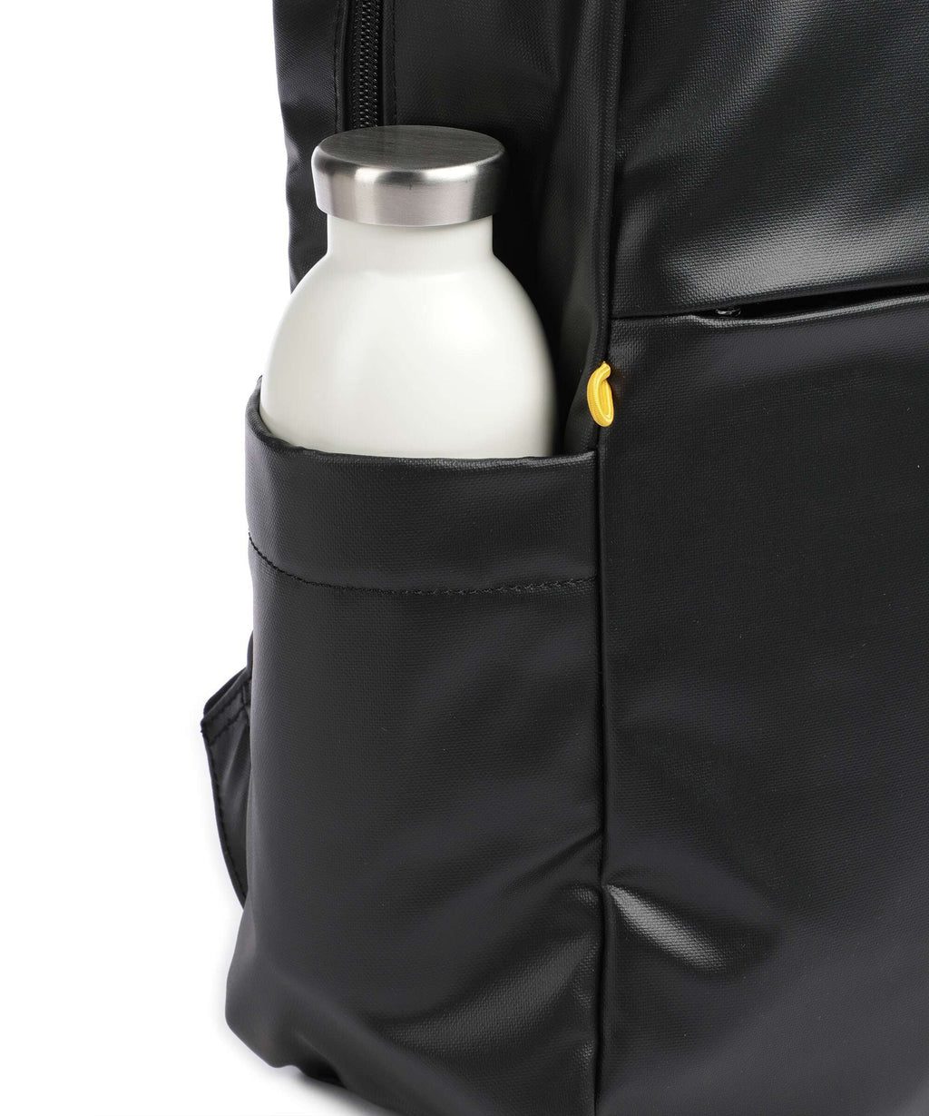 Mandarina Duck Coated Laptop backpack black