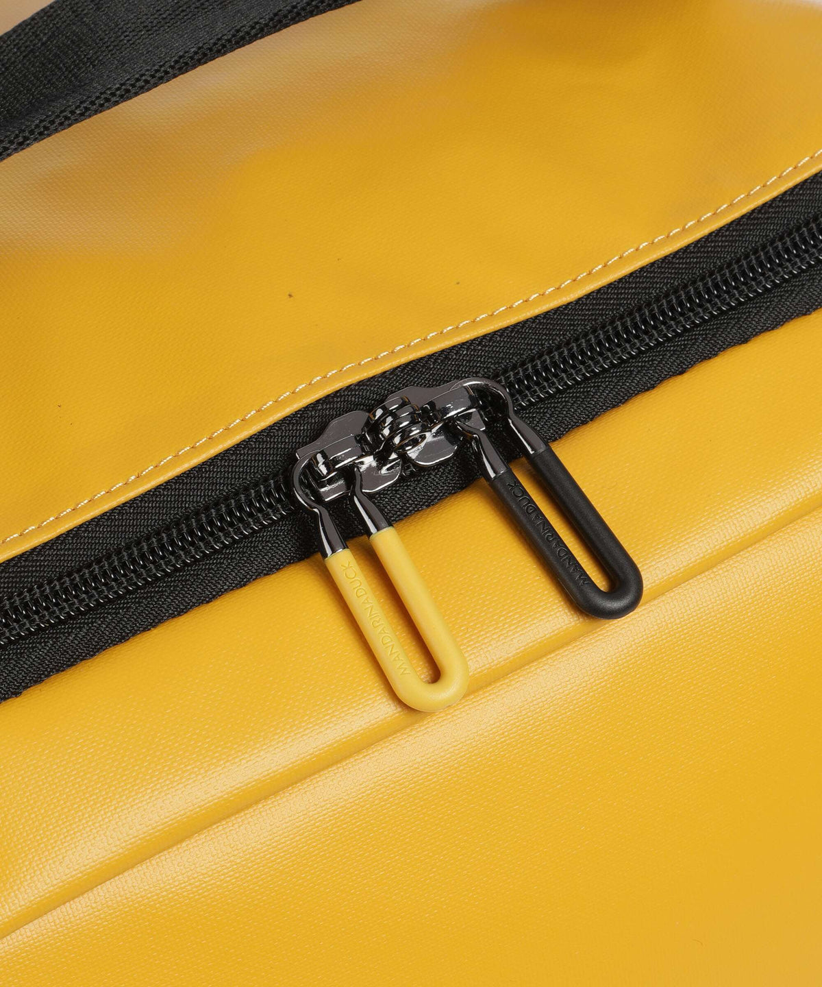 Mandarina Duck Coated Backpack duck yellow