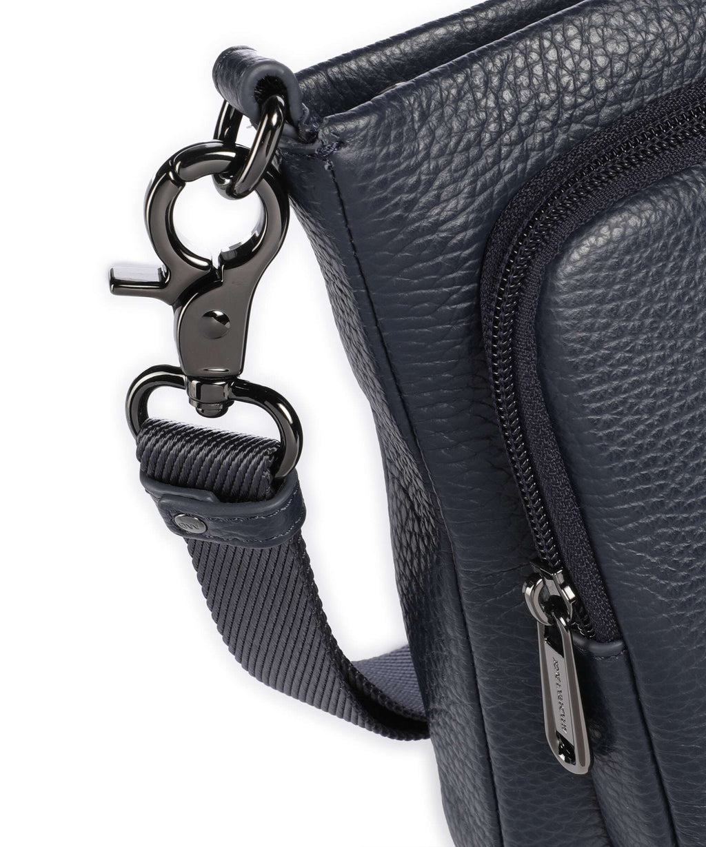 Mandarina Duck Mellow Leather Crossbody bag dress blue