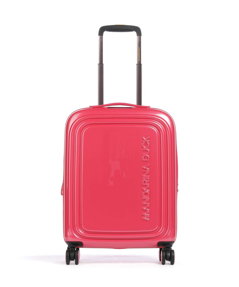 Mandarina Duck Logoduck+ Metal Spinner (4 wheels) raspberry