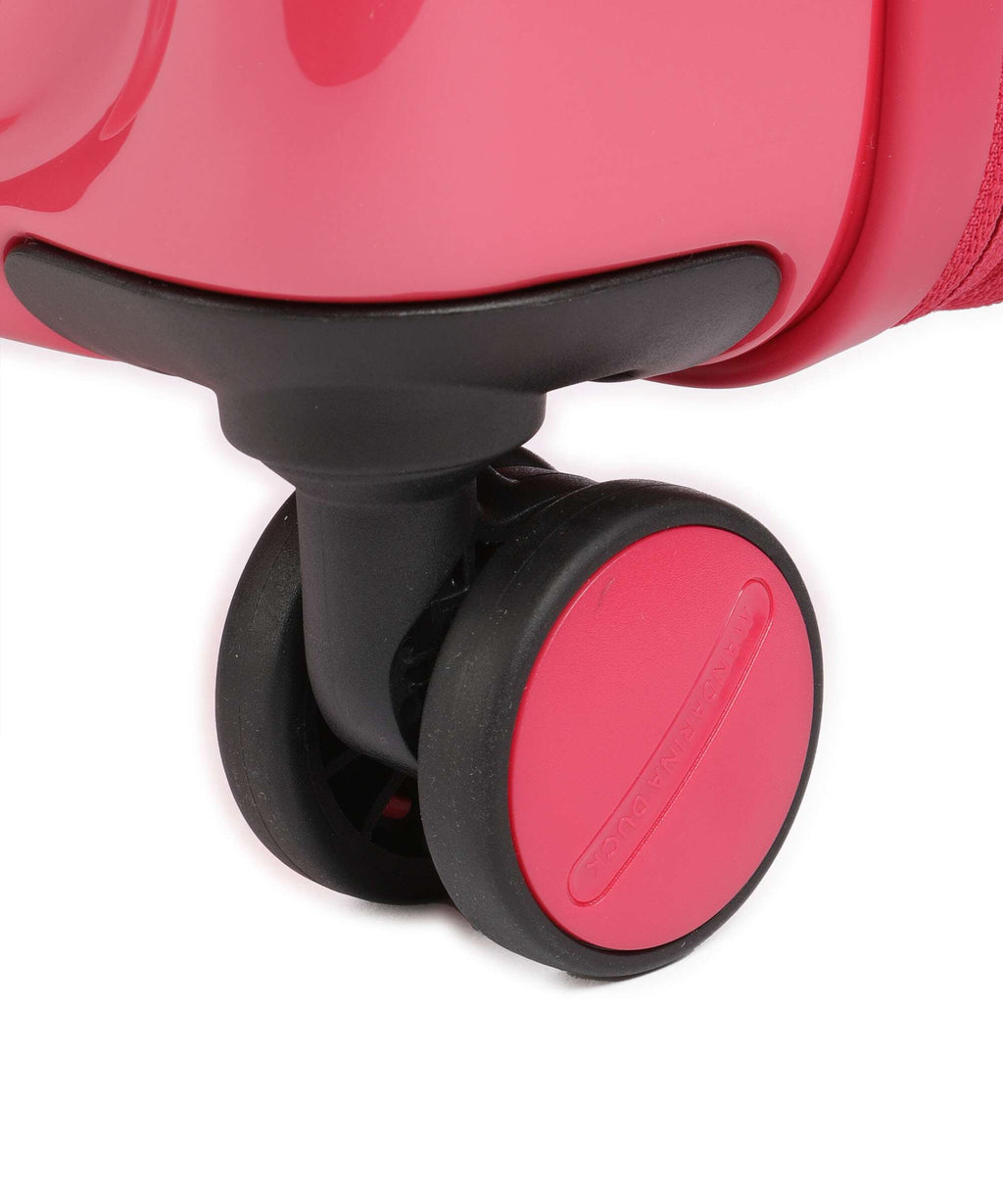 Mandarina Duck Logoduck+ Metal Spinner (4 wheels) raspberry